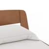 Tahiti Platform Bed Queen Amber Walnut Finish