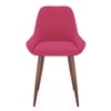 Rickman Fabric Accent Chair in Hot Pink Colour