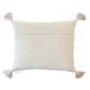 Mini Moss Knit Pale Whisper Cotton Cushion Cover 16X16  Inches