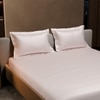 Stoa Paris 300TC UltrSatin Super King Bedsheet Set Satin Super Blushing Pink