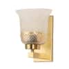 Antique Gold Iron Wall Light In Antique Gold Colour
