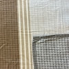 Zoro Multicolor Geometric 400 TC Cotton Flat Super King Size Bedsheet with 2 Pillow Covers – Threads