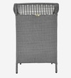 Perth Wicker Chair In Grey Dual Tone Finish