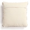 Tufted And Fringed Cotton Cushion Cover