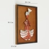 W-Akemi Abstract Metal Wall Decor in Multicolor Set of 1