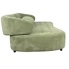 Henry Boucle 3 Seater Sofa in Pista Green  Color
