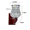 Devansh Solid Wood Electric Wall Light in Multi Colour with Multi Shade Count of 1 Light