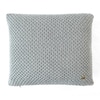 Jewel Grey Melange  And Silver Cushion Cover  16X16 Inches
