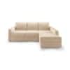Apollo Sofa (Colour : Birch Beige, Cushion : Soft, Back Type : Regular, Seating Capacity : Right Aligned 2 Seater + Right Aligned Chaise + Ottoman)