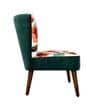 Rowan Accent Chair with Flower Print