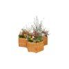 Wood Deco Hexagon Planter 45cm
