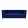 Loris Fabric Sofa - Navy Blue