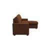 Solace  Pull Out Sofa cum Bed  in Brown Colour