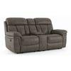 Harris Two Seater Entertainment Recliner Carbon Grey Colour