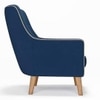 Hagen Lounge Chair in Cobalt Colour