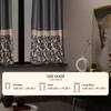 Stoa Paris Satin Window Curtain, 70% Blackout Curtains,   Privacy Lining, Pack of 2, Versailles - Regal Slate