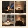 Rechargeable Pleated Metal Table Lamp with Touch Control