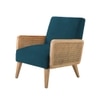 Evant Ratan Accent Chair in T blue Colour