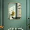 Aluminium Rectangular Decorative wall mirror by elegant arts and frames (Mirror size 500X700 mm)