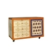 D'Dass Honeywood Mdf and Sheesham  Wall Hanging Wooden Temple For Pooja
