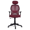Reaii Mid Back Ergonomic Chair in Maroon Colour