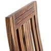 Columbus Sheesham Wood Dining Chair in Teak Finish