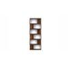 Crosbon Engineered Wood Bookshelf in Brown Maple