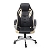 Adiko Stylish Gaming Chair In Black & Cream