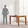 Mercury Solid Wood Dining Table in Honey