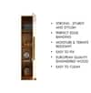 Hexa Red Wooden 1 Door Wardrobe with Huge Storage Space in Giant Wood and Frosty White Colour