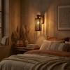 Casa Brown Solid Wood Wall Lights