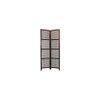 Orna Solid Wood 4 Panel Room Divider