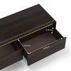 Taarkashi Solid Wood Free Standing TV Unit in American Walnut Finish