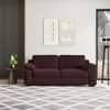 Esquel Premium 3 Seater Fabric Sofa in Deep Plum Velvet Colour