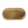 Metalsmith Metal Serveware Box Set of 3 with Tray Gold Finish