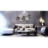 Black & white Metal Wall Art