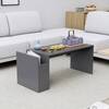 Hexa Engineered Wood Coffee Table In Slate Grey