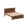 Finn Solid Wood Queen Size Non Storage Bed In Provincial Teak Finish