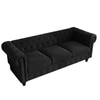 Azure Fabric Sofa (Black)
