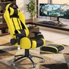 ASE Gaming Gold Series With Footrest Gaming Chair (Yellow)