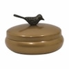 Metalsmith Metal Serveware Box Set of 3 with Tray Gold Finish