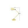 Elven - Yellow Brass Yellow Iron Tripe Adjustabel Study Lamp