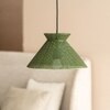 Jules Handcrafted Hanging Lamp Green