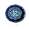Multi Color Wooden Wall Art Panel made with hand made Cone Art Work of Marble Dust and Clay