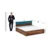 Woodland Retreat Solid Wood King Size Box Storage Bed