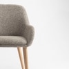 Ashford Solid Wood Dining Chair in Khaki Colour