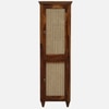 Sheesham Wood 2 Door Wardrobe In Provisional Teak Finish