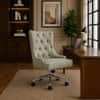 Doe Buck Amparo Sage Leatherette Executive Office Chair