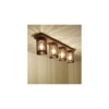 Ventus Brown Solid Wood Ceiling Light