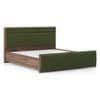 Rio Engineered Wood King Size Hydraulic Storage Bed In Moss Green